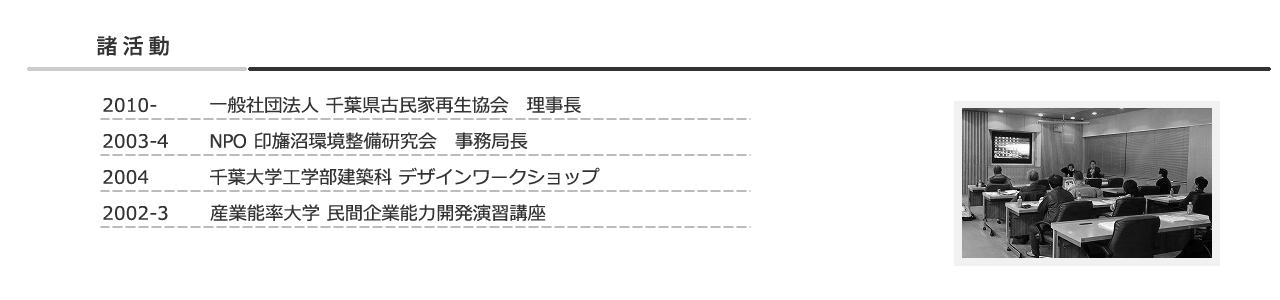 高野祐之の諸活動